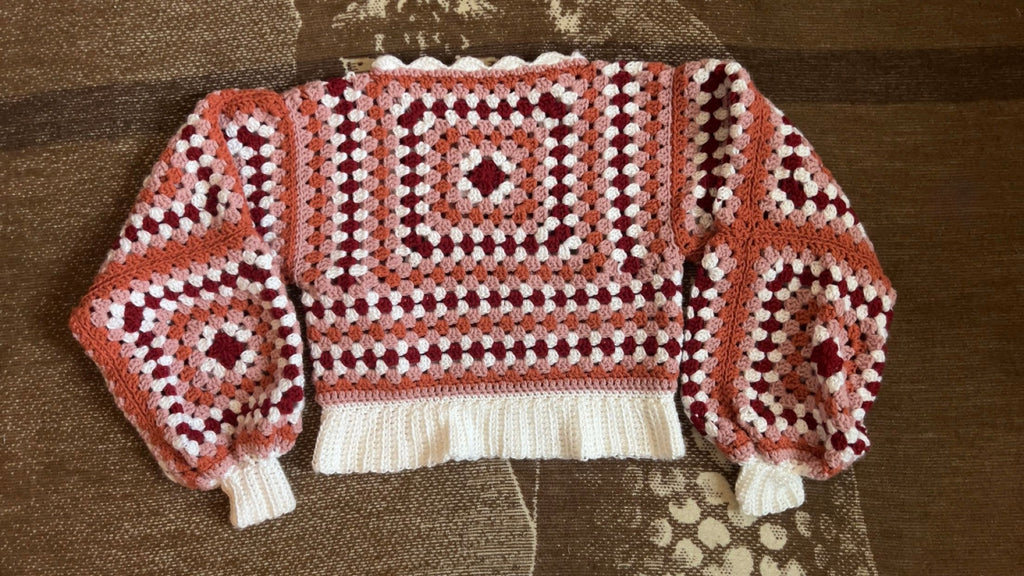 Grammy Cropped Sweater 👵🧶